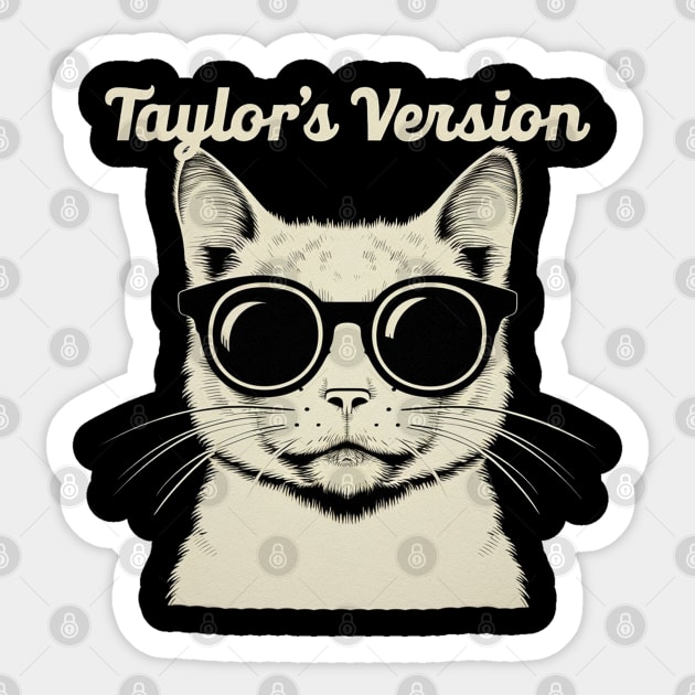 taylors cat version Sticker by Aldrvnd